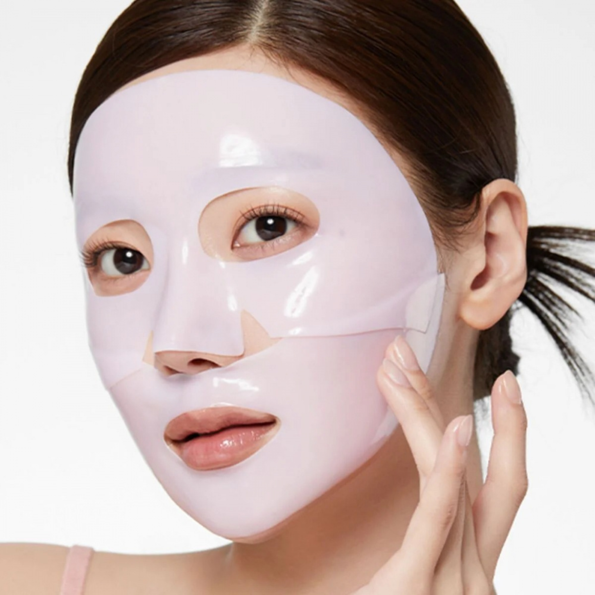 Máscara Facial de Colágeno Rosa com PDRN | KIT com 4
