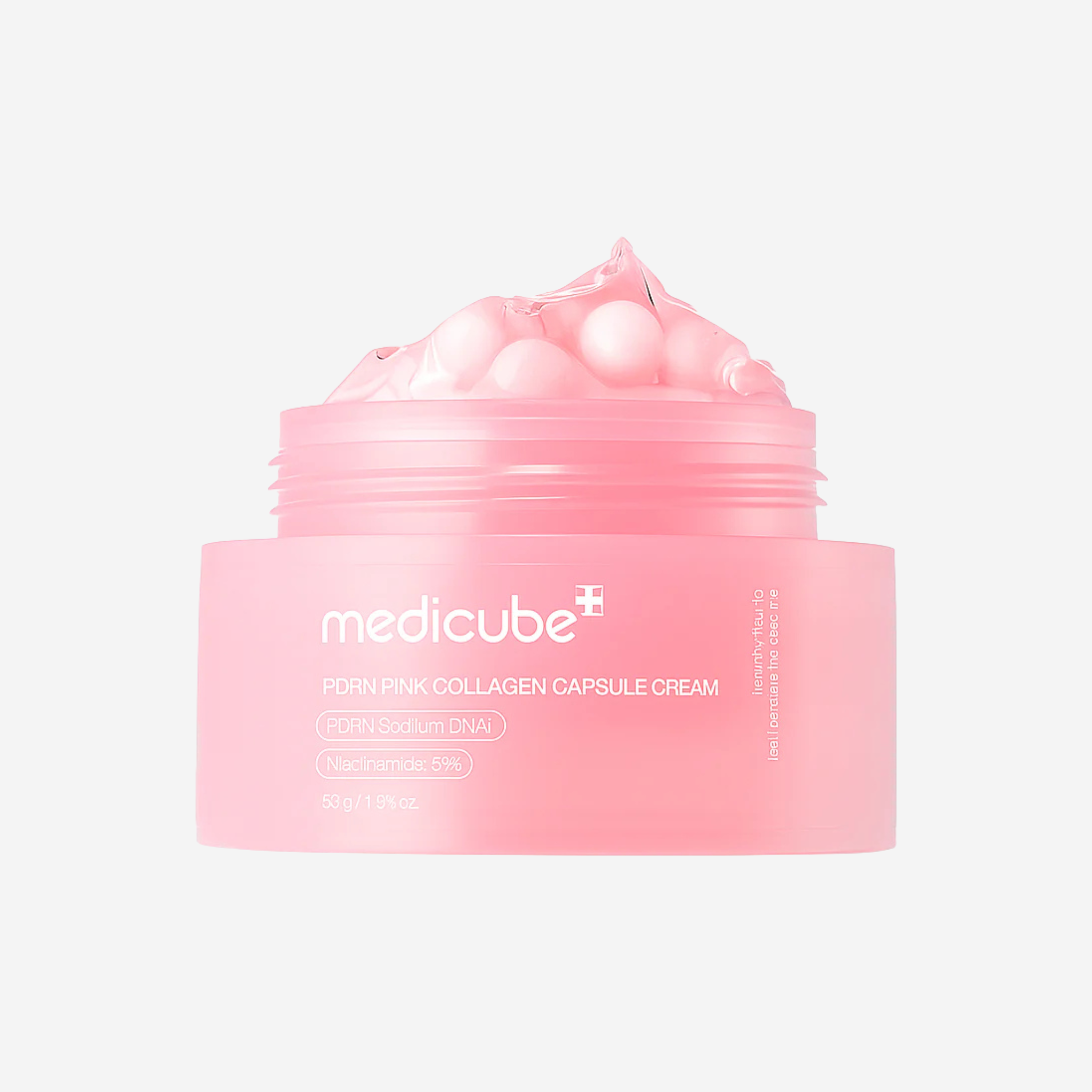 Creme em Cápsulas de Colágeno Rosa com PDRN