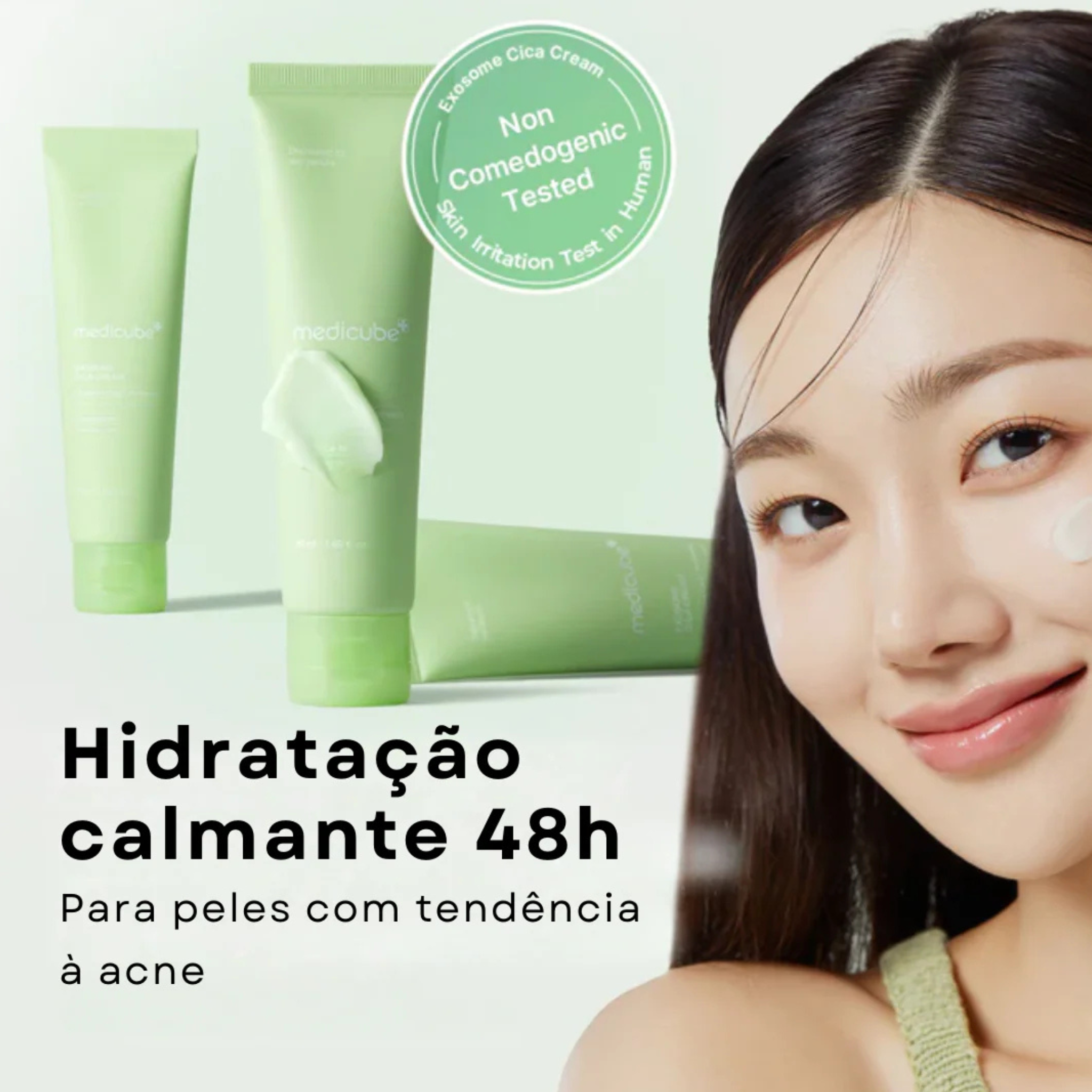 Creme Calmante com Cica e Exossomos